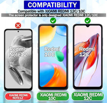 3er Pack Panzerglas Displayschutz Xiaomi Redmi 12C & 10C