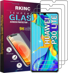 3x Panzerglas Displayschutz für Huawei P30 Lite, Nova 4e