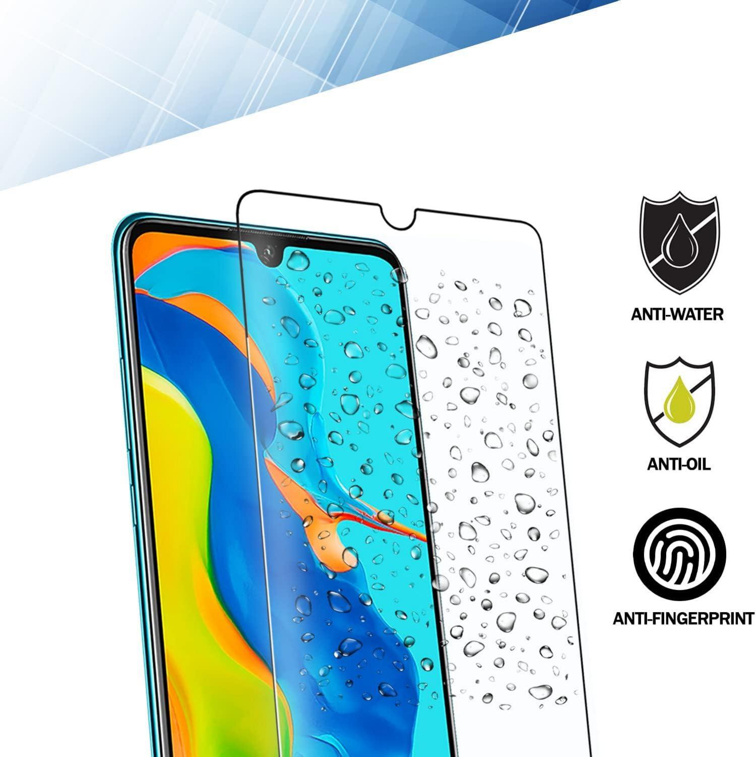 3er Set Panzerglas Displayschutz für Huawei P30 Lite Nova 4e Ultra
