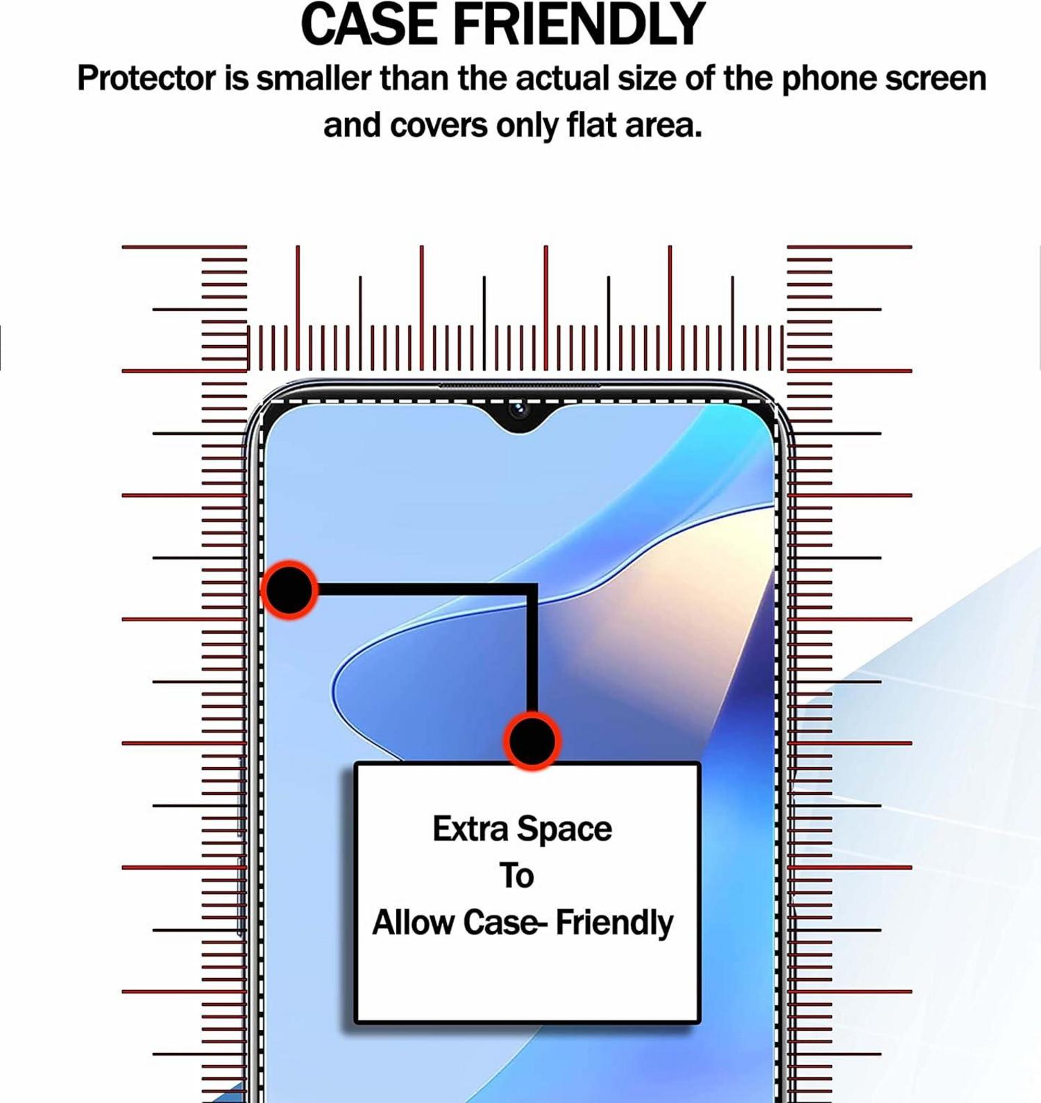 Panzerglas Displayschutzfolie Xiaomi Redmi 9A 9C 10A 3 Stück 0,33mm
