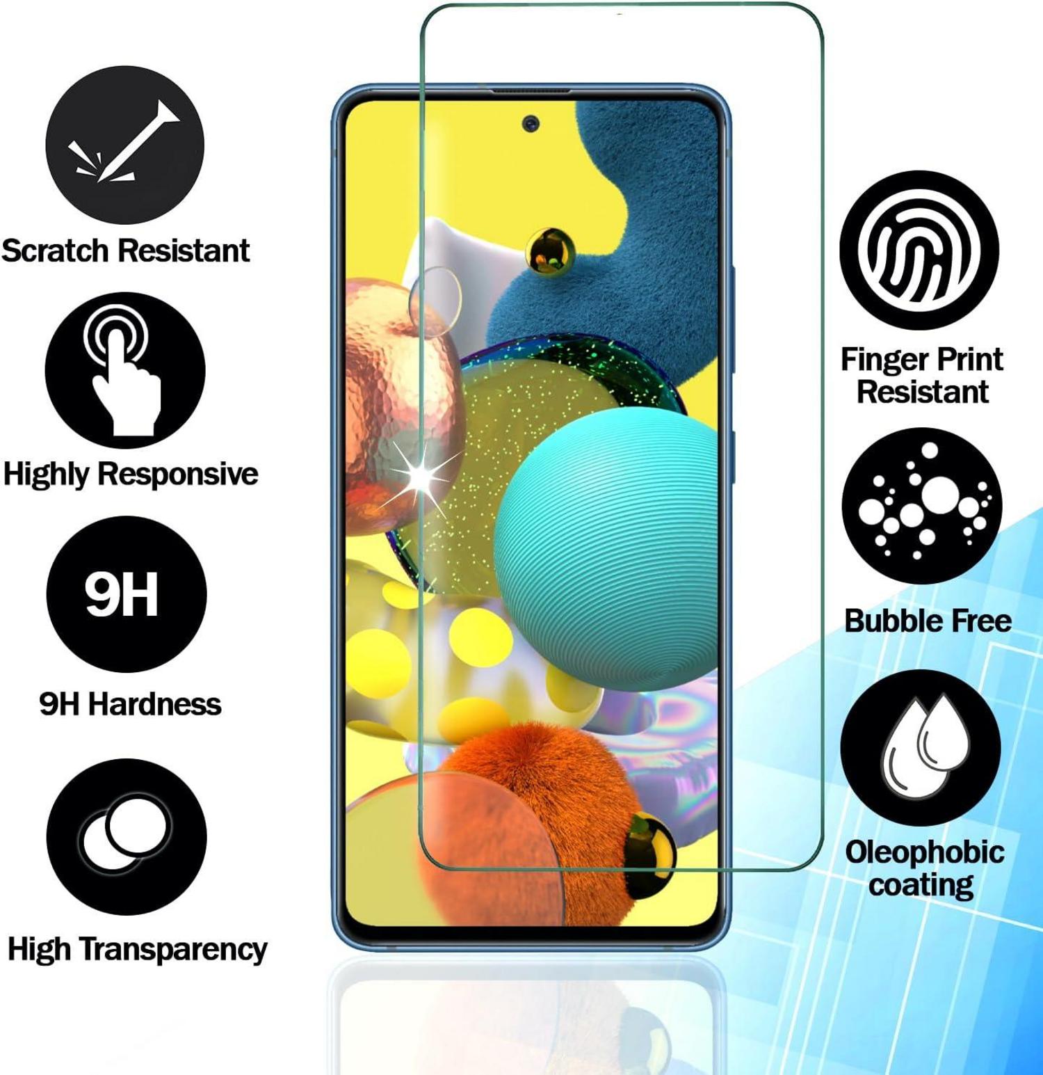 3er Set Panzerglas Displayschutz für Honor 90 Lite 5G 0,33mm