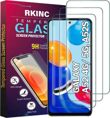 Panzerglas Displayschutzfolie Samsung Galaxy A52 A52S 5G 3er Pack
