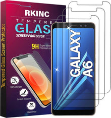 Panzerglas Displayschutzfolie Samsung Galaxy A6 3er Pack 9H Härte