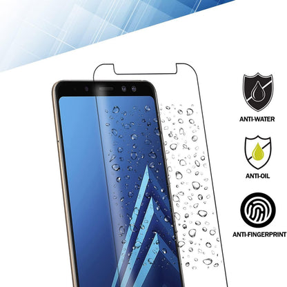 Panzer Schutzglas Samsung Galaxy A6 3 Stück Displayschutzfolie 0,33 mm HD
