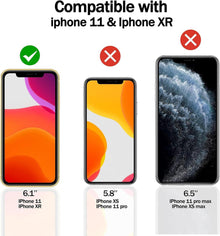 Panzerglas Schutzglas für iPhone 11 XR 6.1'', 3er Pack 9H