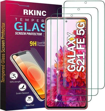 Panzerglas Displayschutzfolie Samsung Galaxy S21 FE 5G 3 Stück - HD