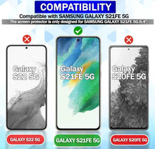 Panzer Glas Schutz Samsung Galaxy S21 FE 5G 3 Stück