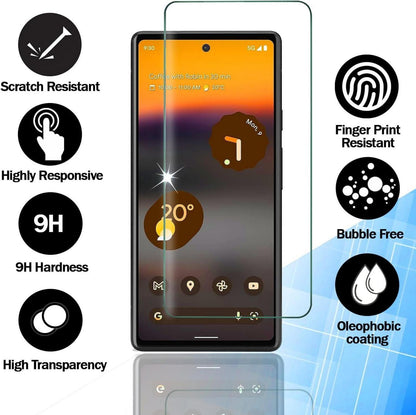 Google Pixel 7A Panzerglas Schutz 3 Stück 0,33 mm HD