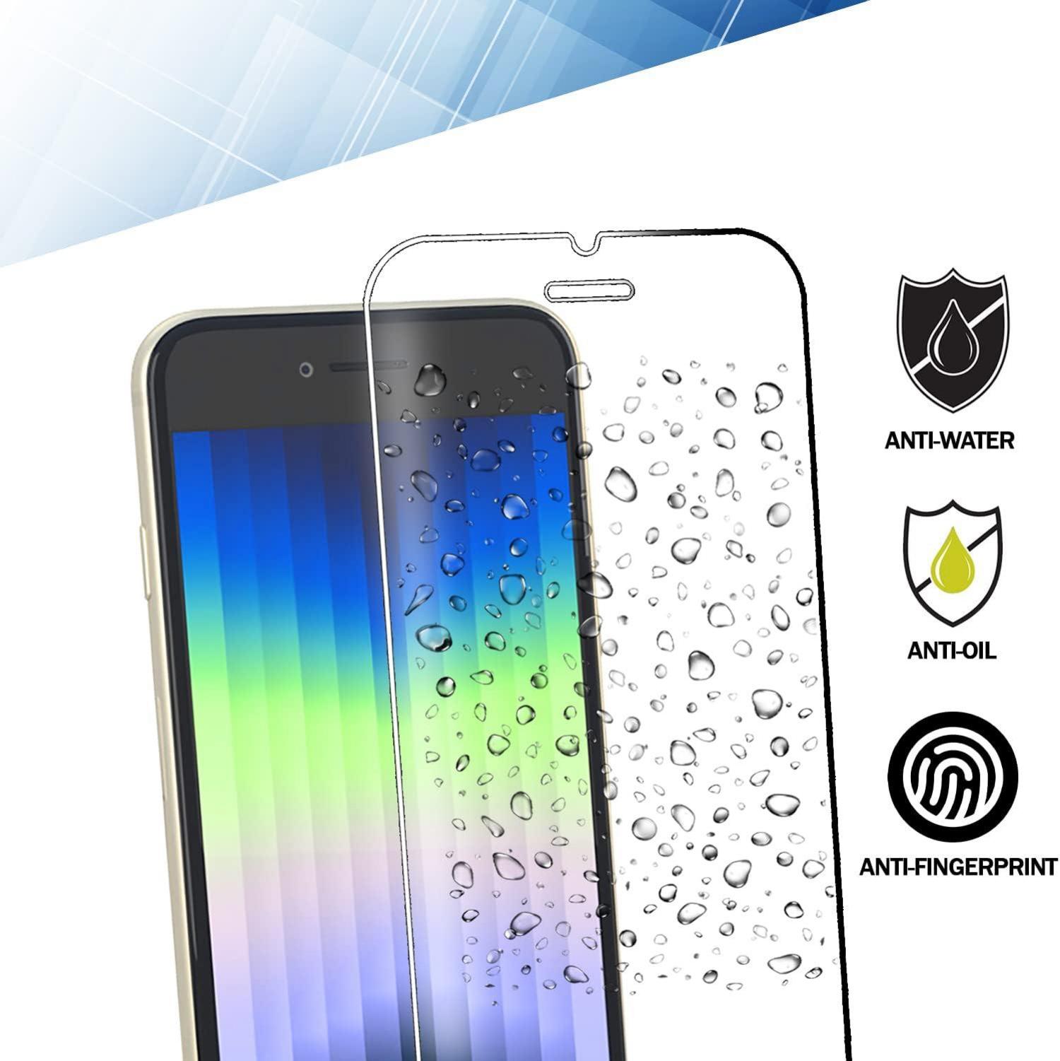 Panzerglas Schutz für iPhone 7 Plus 8 Plus Displayschutz 3er Pack