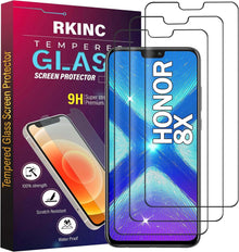 Displayschutzfolie für Honor 8X Panzerglas 3er Set 9H Härte