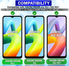 Panzer Glas Displayschutzfolie Xiaomi Redmi A1 A2+ 3er Pack