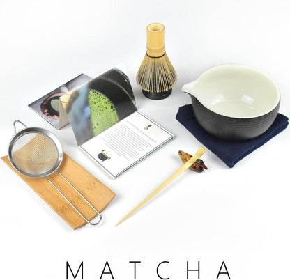 Matcha Teezeremonie Set Bluestone Glaze 8-teilig