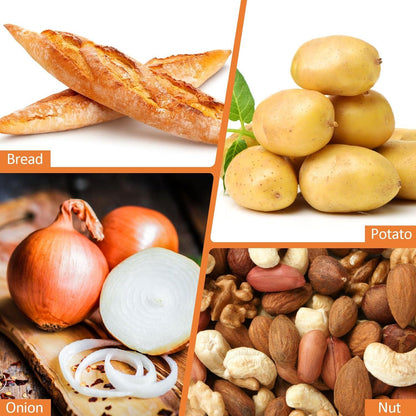 Brotbeutel Leinen Wiederverwendbar Aufbewahrung Frischhalten 2er Set Kordelzug