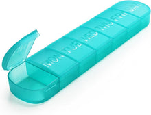 Pillenbox 7 Tage Medikamentenbox groß Pillendose BPA-frei Tablettenbox