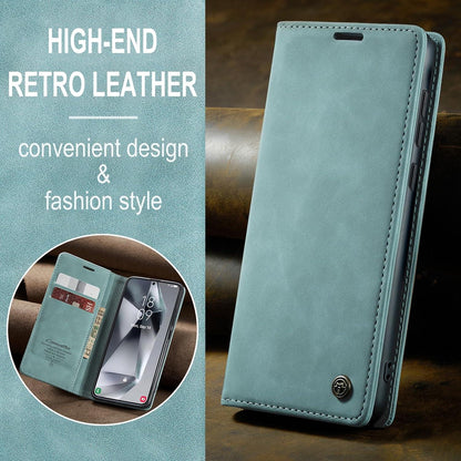 Handyhülle Samsung Galaxy S24 5G Leder Flip Case Standfunktion Tasche