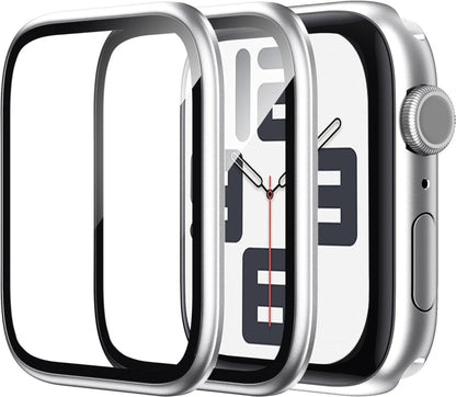 Displayschutzfolie Apple Watch 40mm Serie 9 8 7 Titanlegierung 9H Glas