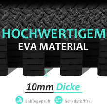 Bodenschutzmatte Fitness Set 12er Puzzlematten 61x61cm EVA