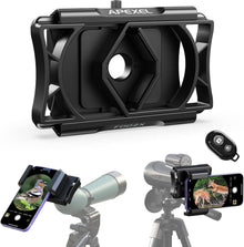 Universal Handyadapter mit Fernauslöser und 360° Drehung - Kompatibel