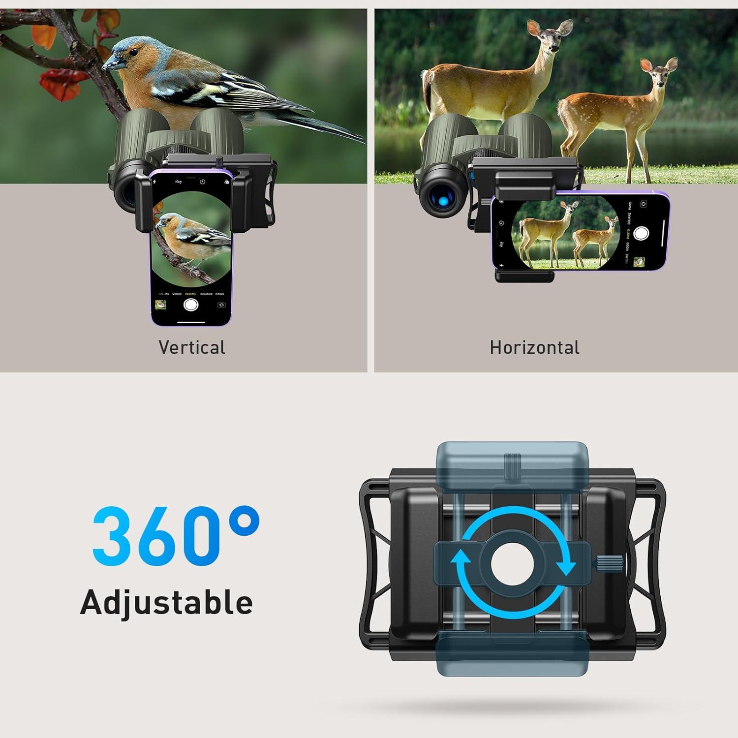 APEXEL Universal Handy Adapter mit Fernauslöser und