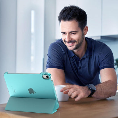 Hülle für iPad 10 Generation 10,9 Zoll 2022, Smart Cover Transluzent