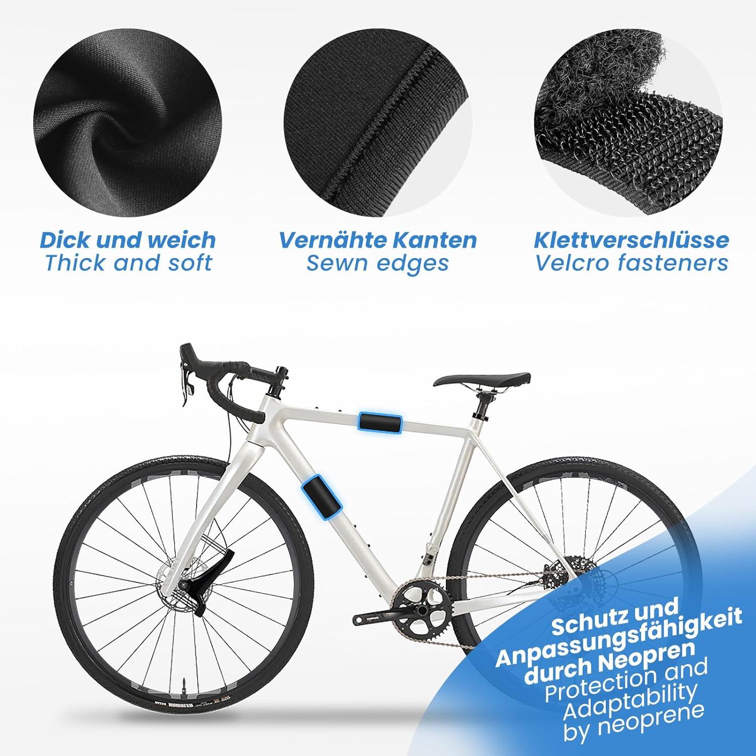Fahrrad Rahmenschutz Set 2 Größen Thule Transportschutz Carbonrahmen