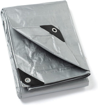 Abdeckplane Wasserdicht Silberfarben 3x6m Allzweckplane GUARD SHIELD