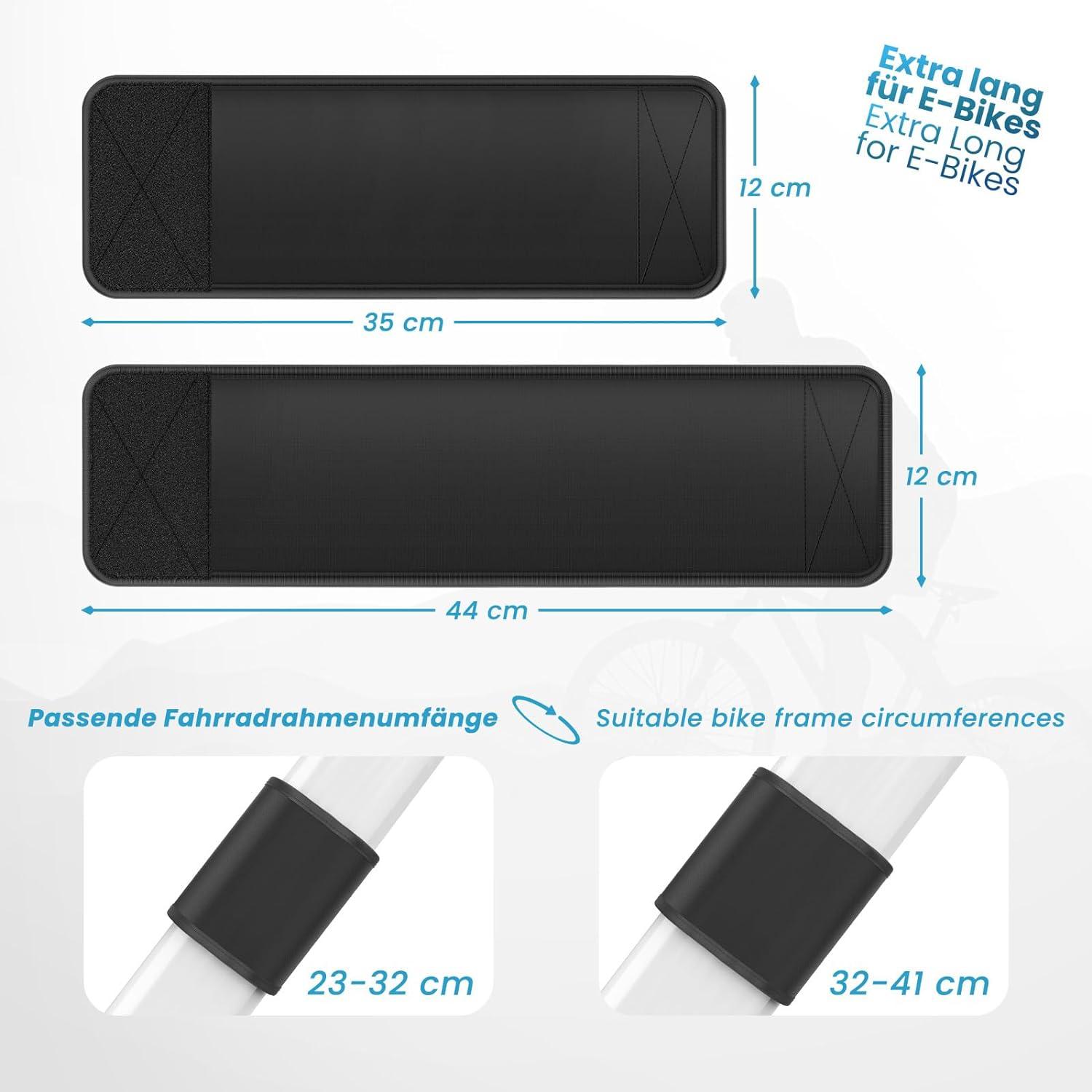Fahrradrahmenschutz Set E-Bike Transport Thule Fahrradträger - Carbon