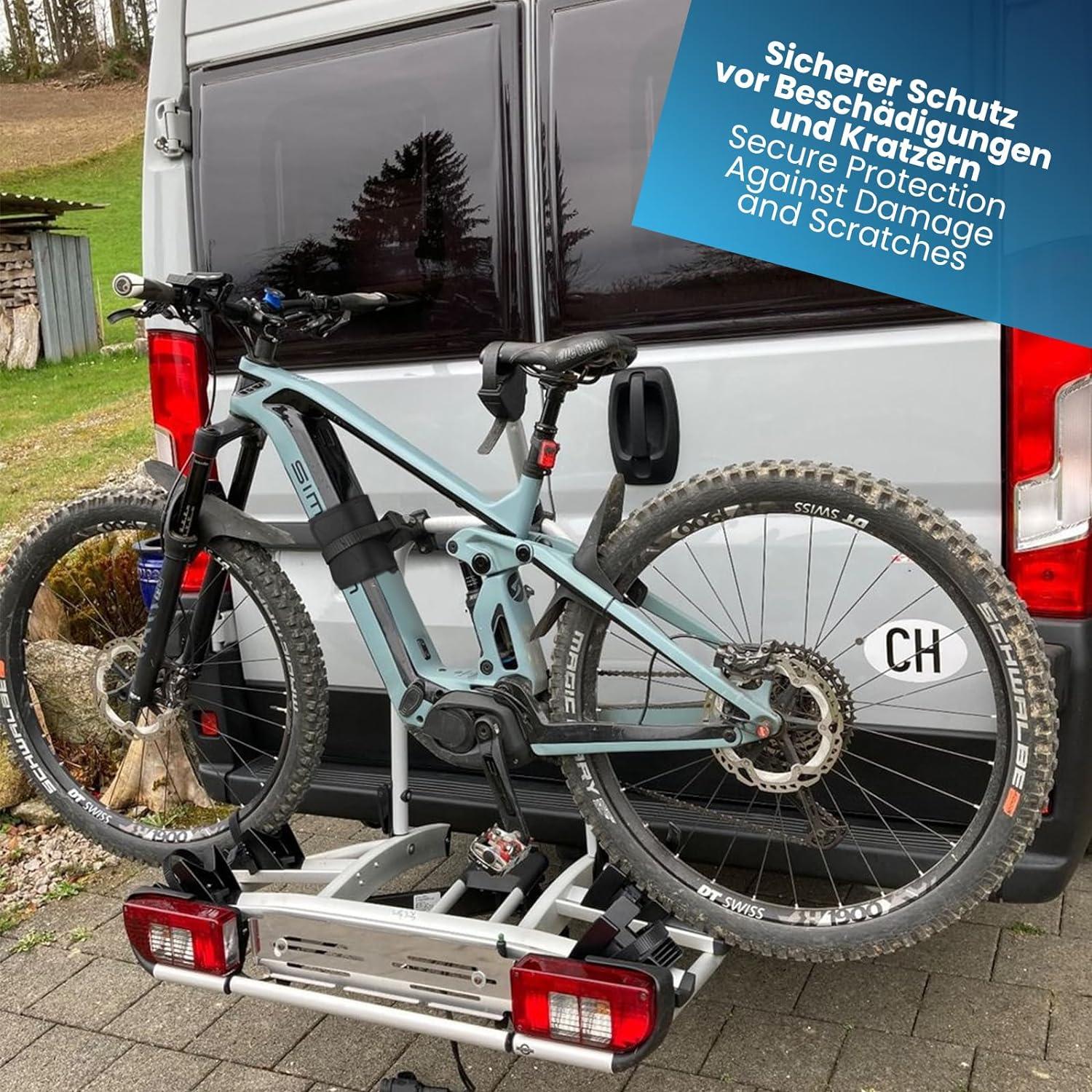 Ebike Rahmenschutz 2er Set Transport Schutz für Thule Fahrradträger