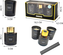 Duftkerzen Geschenkset 2x50g Aromatherapie Blumenduft