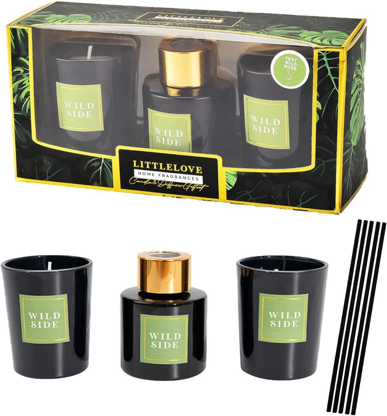 Duftkerzen Granatapfel Zitrone Geschenkset Aromatherapie 100ml