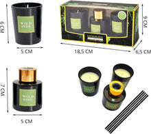Duftkerzen Geschenkset Aromatherapie Granatapfel Zitrone