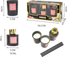 Duftkerzen Geschenkset Hyazinthe Jasmin Aromatherapie Kerzen