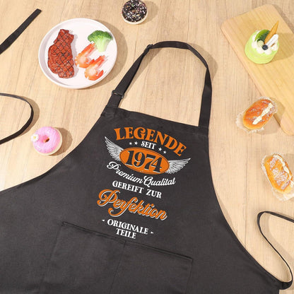 Grillschürze Mann Lustig 50. Geburtstag Geschenk Männer wasserdicht
