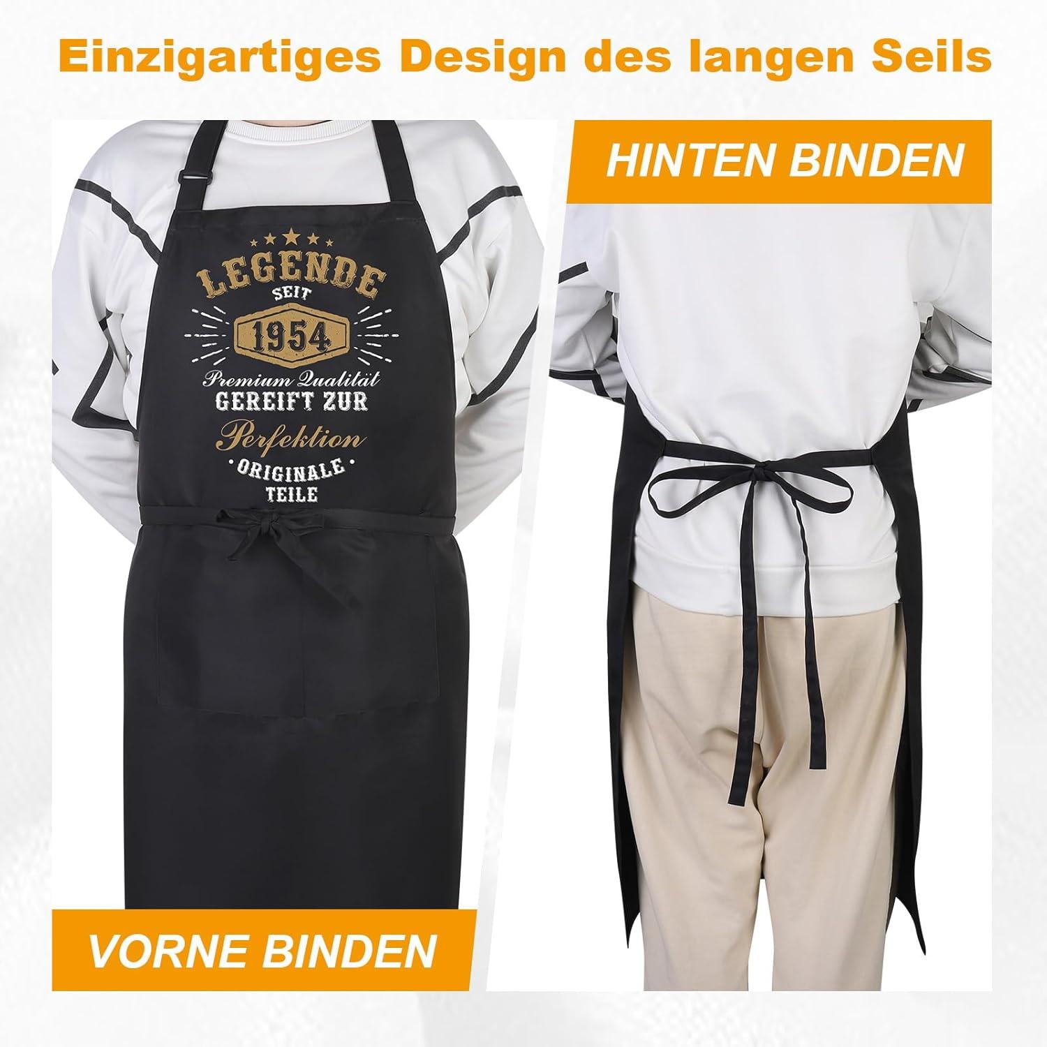 Grillschürze Lustig Wasserdicht Geschenkideen 70. Geburtstag Mann