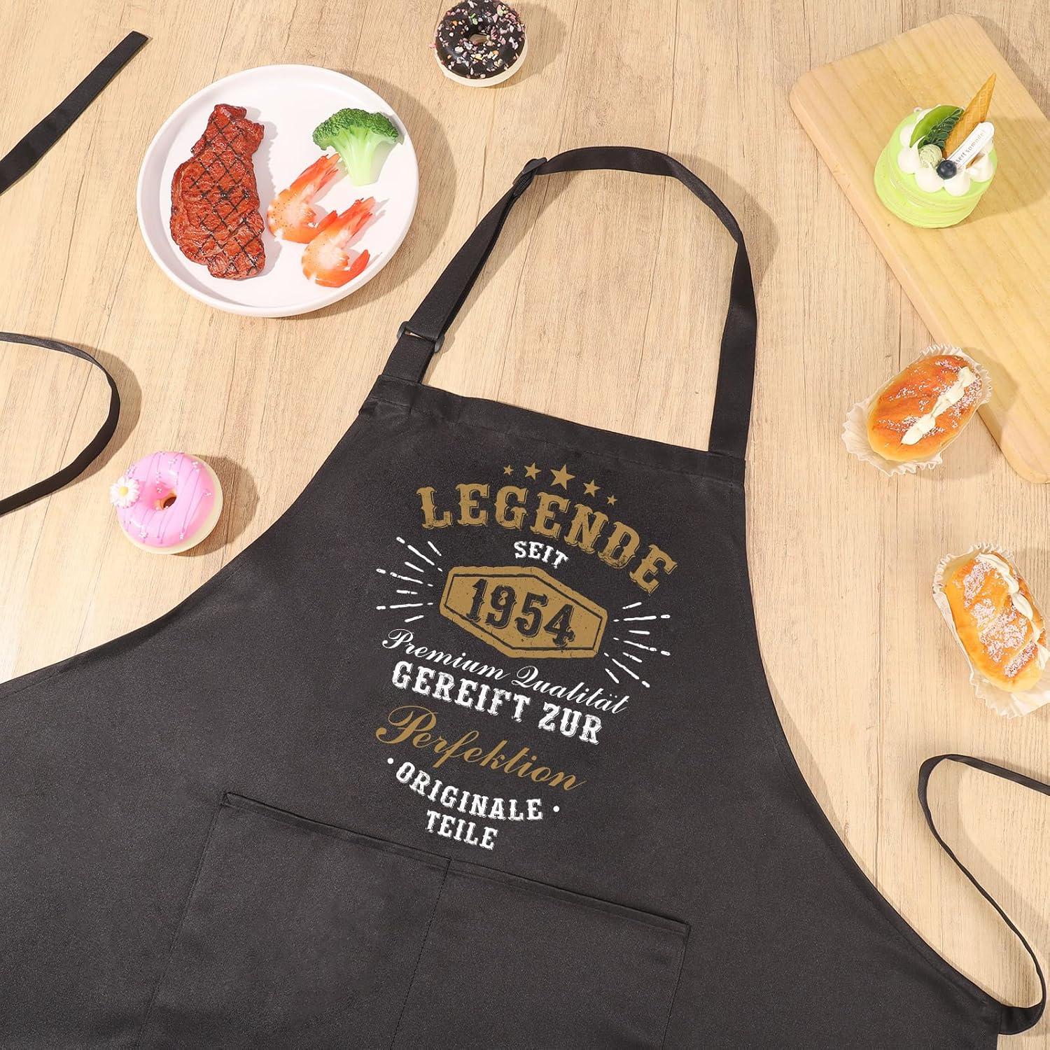 Grillschürze Mann 70 Geburtstag Lustige Küchenschürze Wasserdicht
