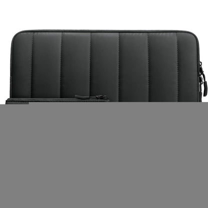 Laptoptasche 14 Zoll, spritzwassergeschützt, mit Zubehörtasche, Schwarz