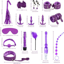 BDSM Bondage Set 15 Stück Sexspielzeug Handschellen