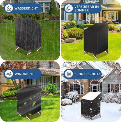 Schutzhülle Gartenstühle 91x71x120cm Winterfest Oxford-Stoff