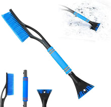 Auto Eiskratzer 2in1 Abnehmbarer Eisschaber Blau