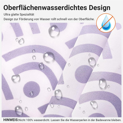 Duschvorhang Blume 80x180cm Wasserdicht Antischimmel