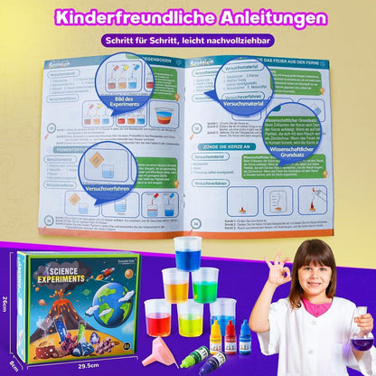 70 Experimente Wissenschafts-Kit Kinder MINT Spielzeug
