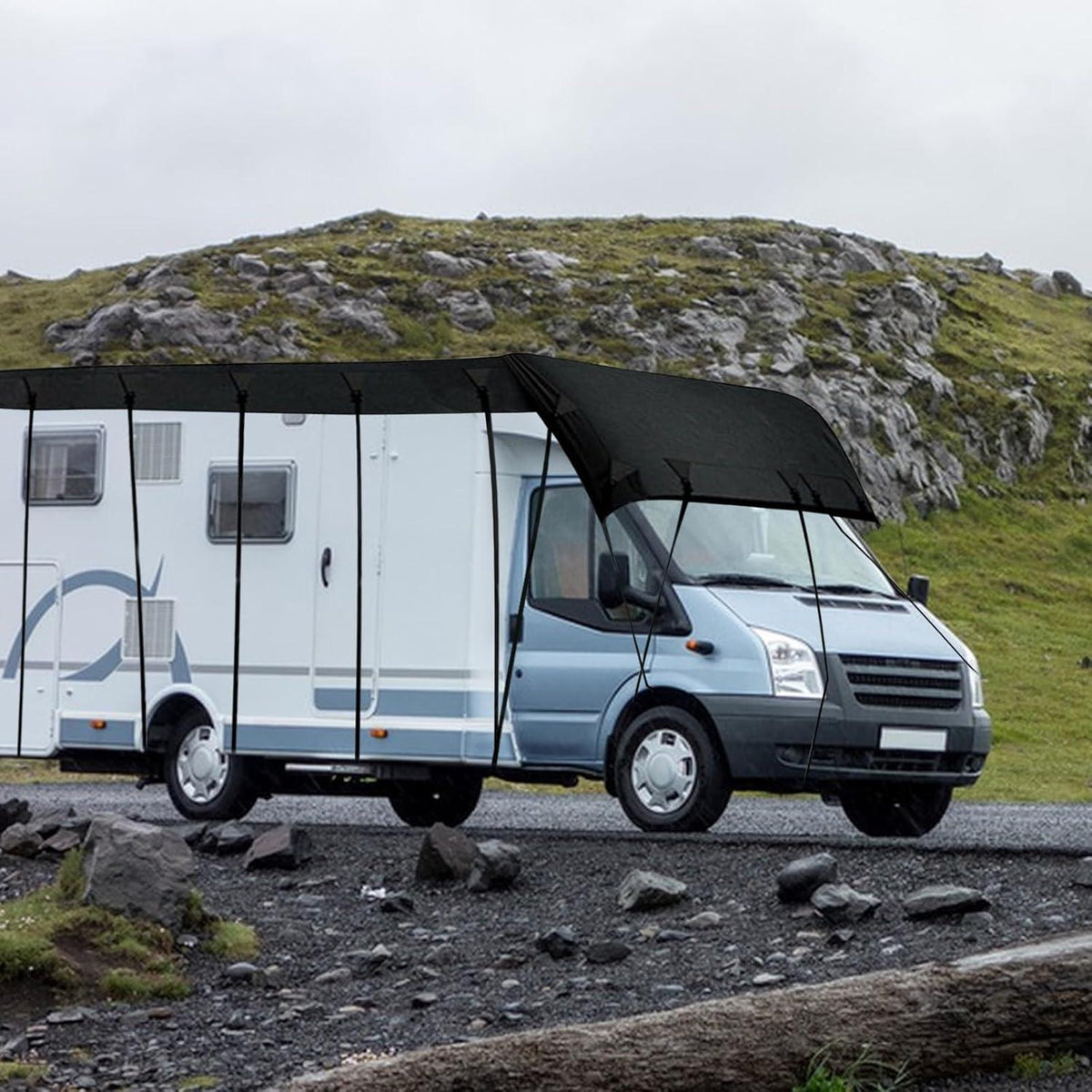 Wohnmobil Dachabdeckung 7,5 x 3m – Wasserdicht & UV-Schutz