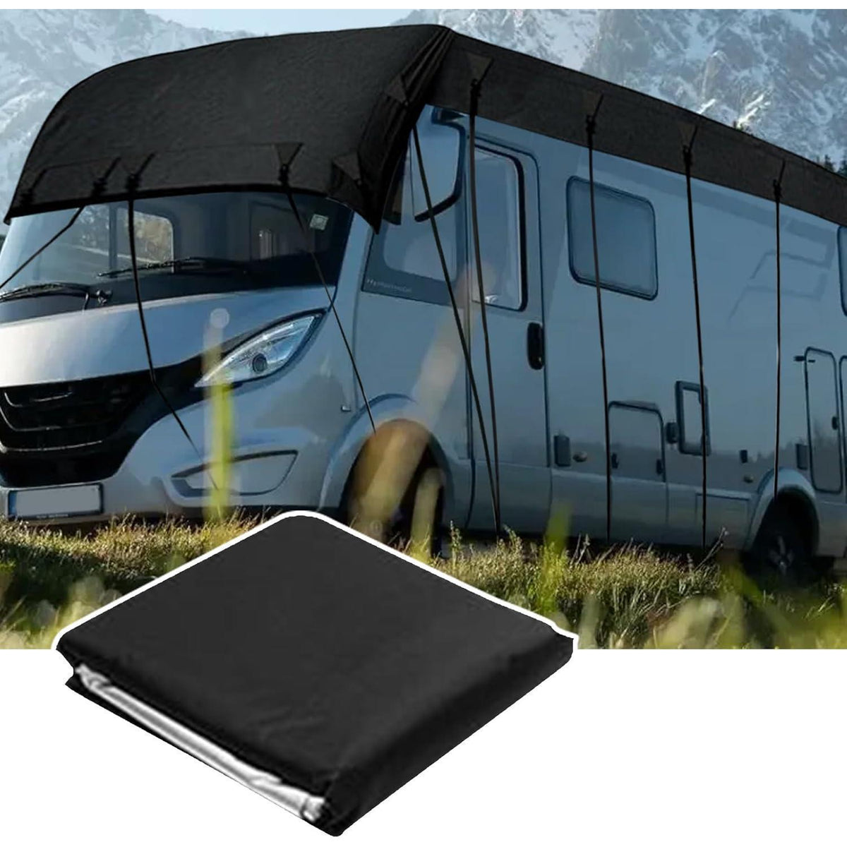 Wohnmobil Dachabdeckung 7,5 x 3m – Wasserdicht & UV-Schutz