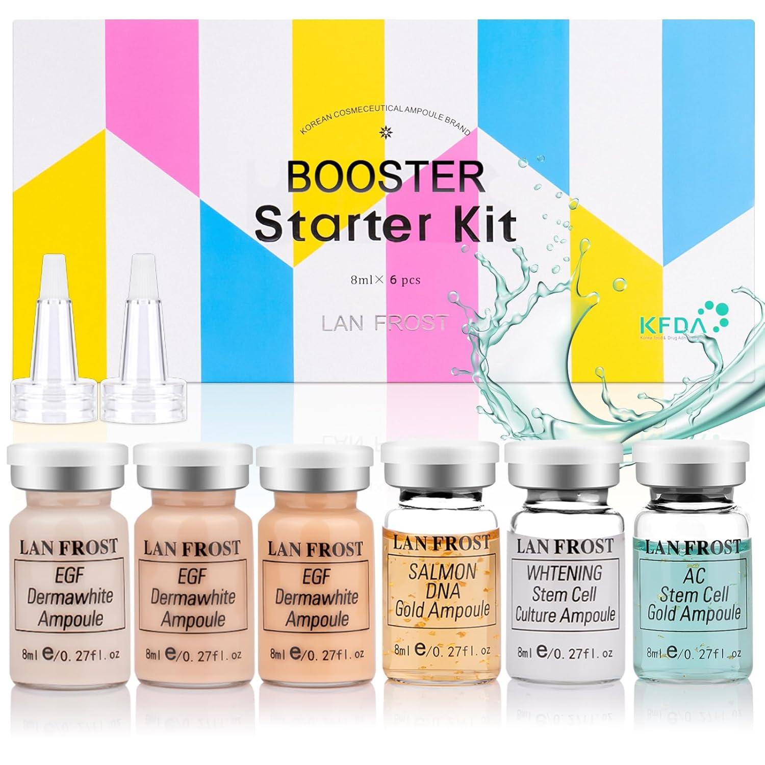 BB Glow Starter Kit Hyaluronsäure Serum Foundation Skincare Ampulle