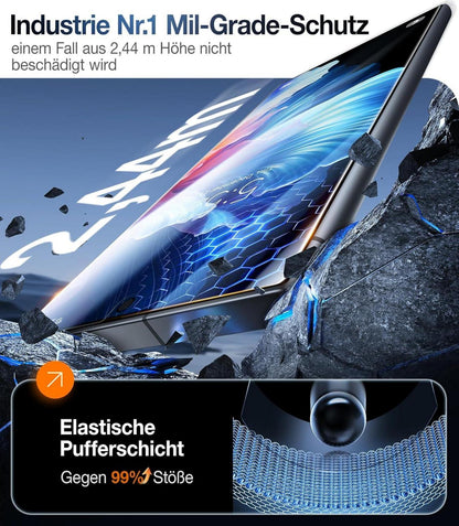 Panzerglas Schutzfolie für Samsung Galaxy S24 Ultra 9H+ 2er Pack