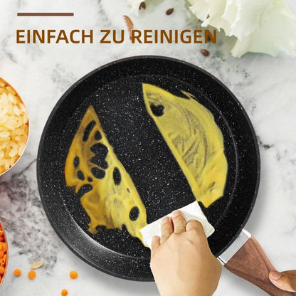 DishDelight 12-teiliges Induktions-Töpfe Set mit Deckel antihaftbeschichtet