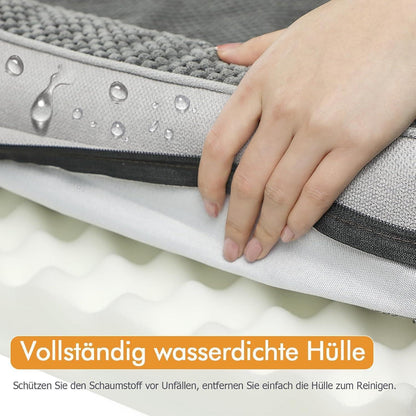 Orthopädisches Hundebett Mittelgroße Hunde Waschbar 91x68cm