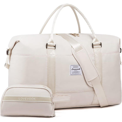LOVEVOOK Damen Reisetasche Handgepäck Weekender Wasserdicht
