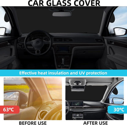 Frontscheibenabdeckung Auto Winter 600D Oxford Material SUV 142 x