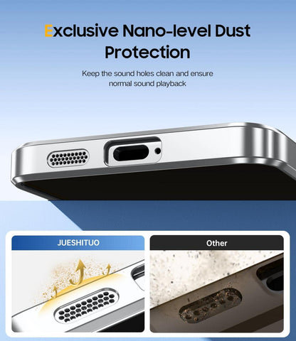 Samsung Galaxy S24 Hülle mit MagSafe Kameraschutz N56 Magnete Titan